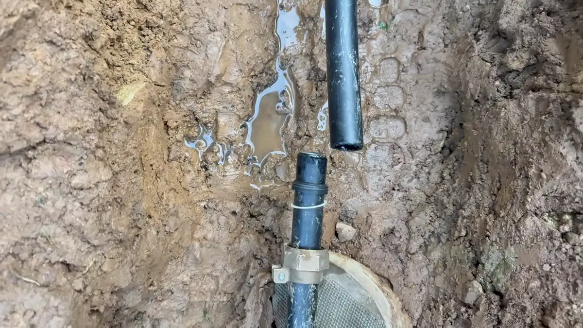Yard leak detection Westminster CO &mdash; acoustic ground microphone service line irrigation main bentonite clay Standley Lake snowmelt spring